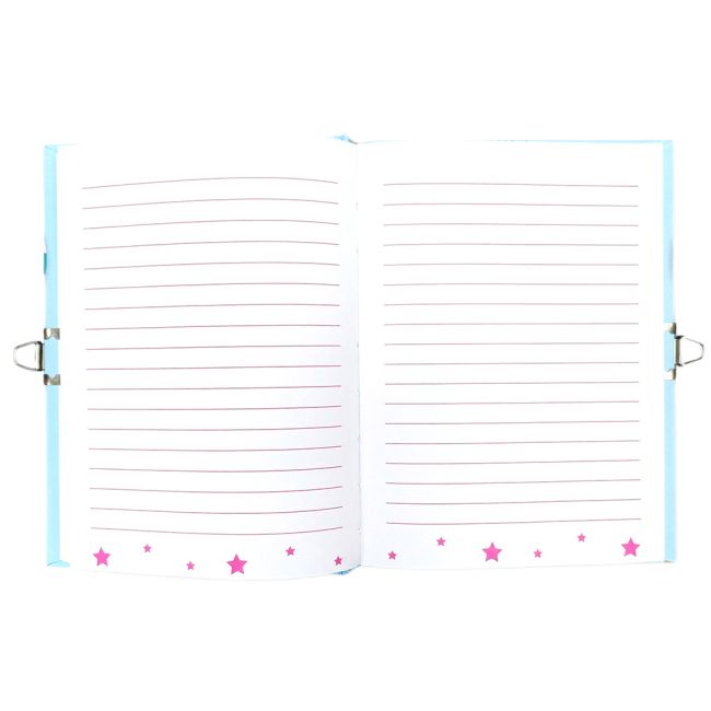 Блокнот дитячий на замочку з віконцем 178x130mm, 70g, 80 л, Льодяники  фото 2