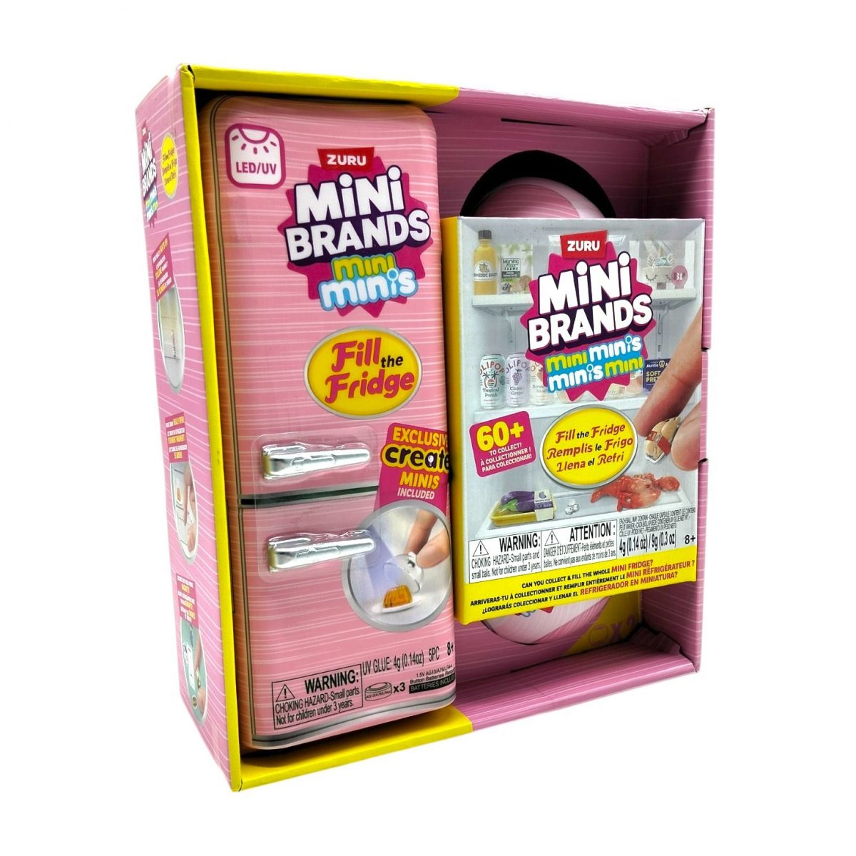 Холодильник Mini Brands (РОЗОВЫЙ)  фото 2