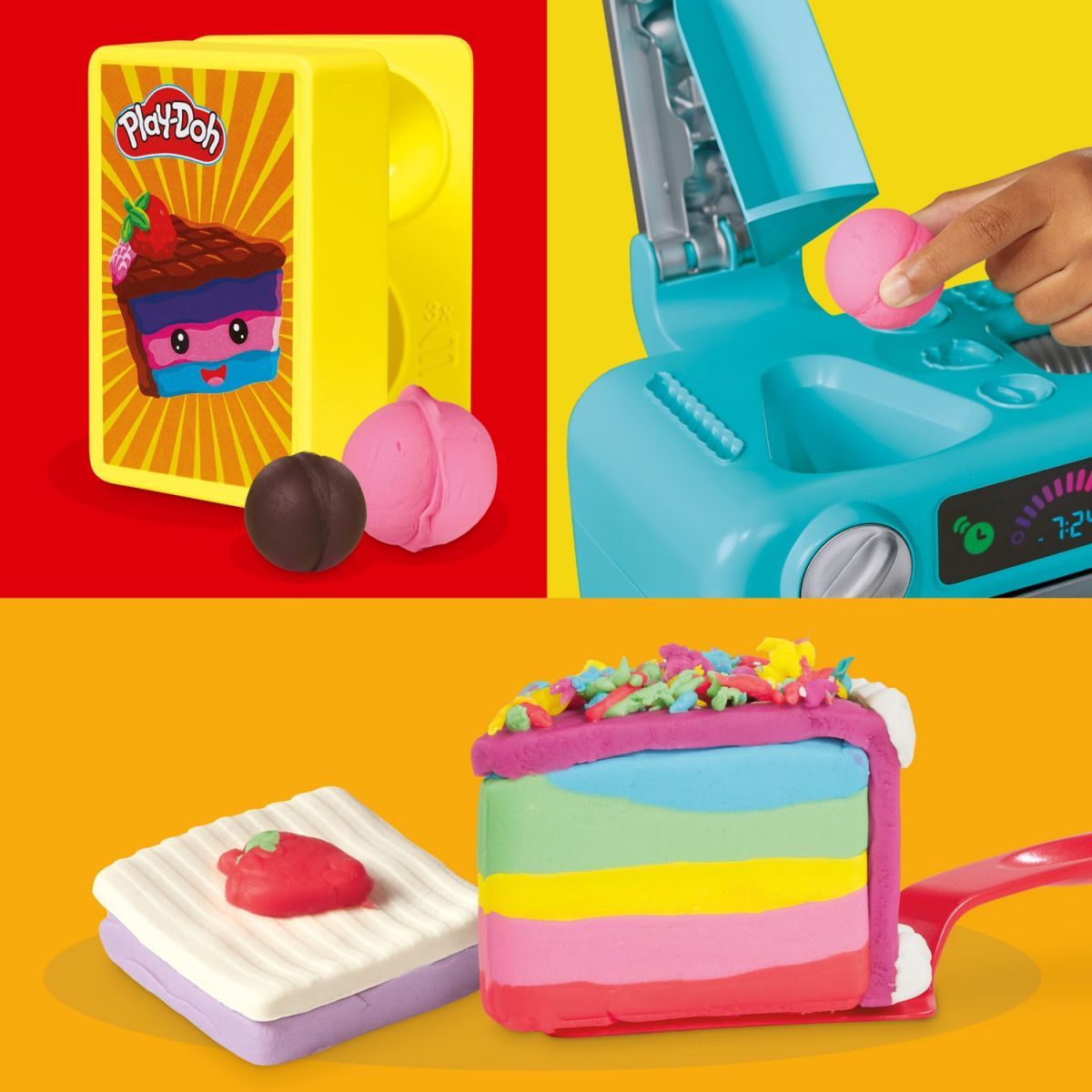 Play-Doh Набір для творчості з масою для ліплення Супер торт  фото 2