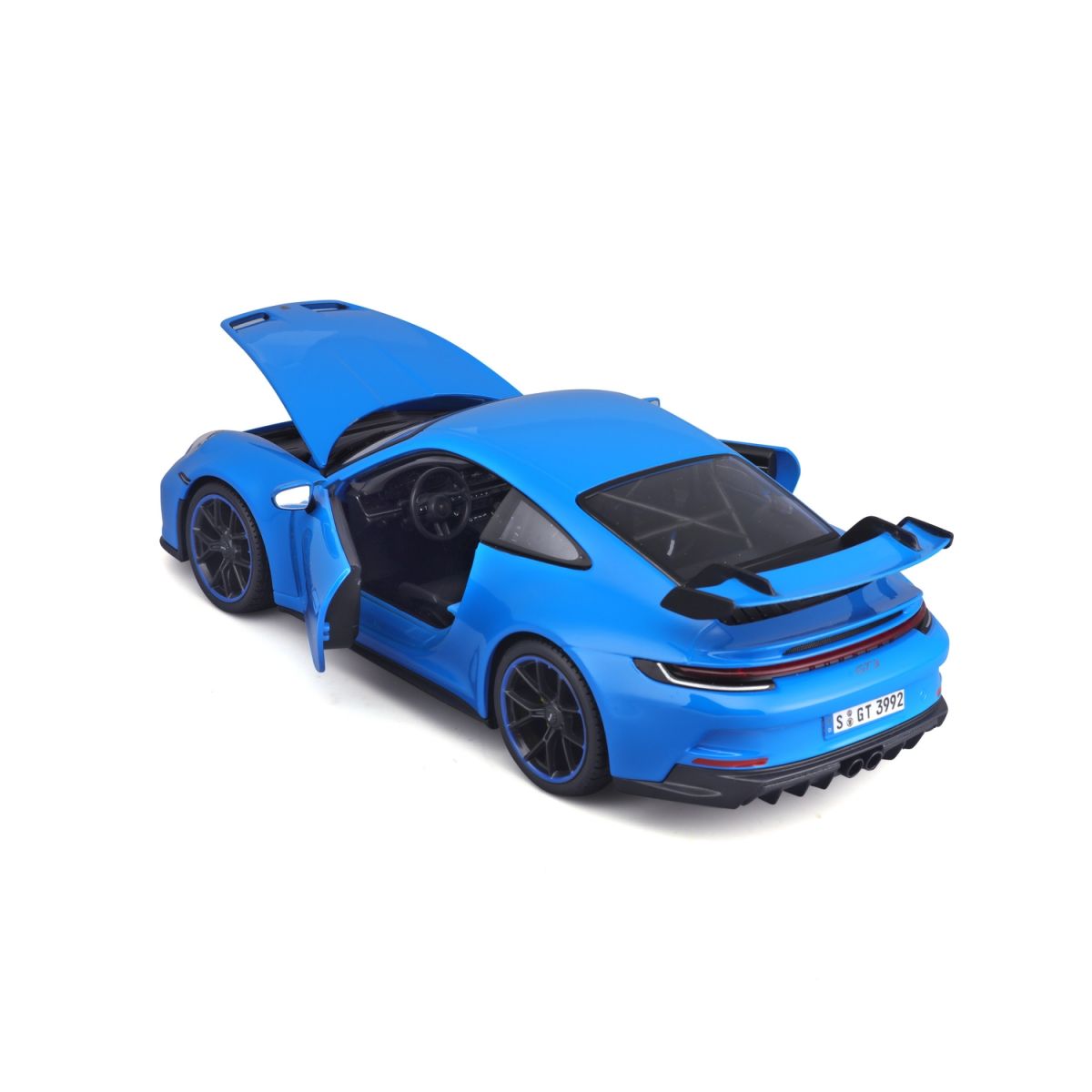 Автомодель в масштабе 1:18 - 2022 Porsche 911 GT3 синий  фото 2