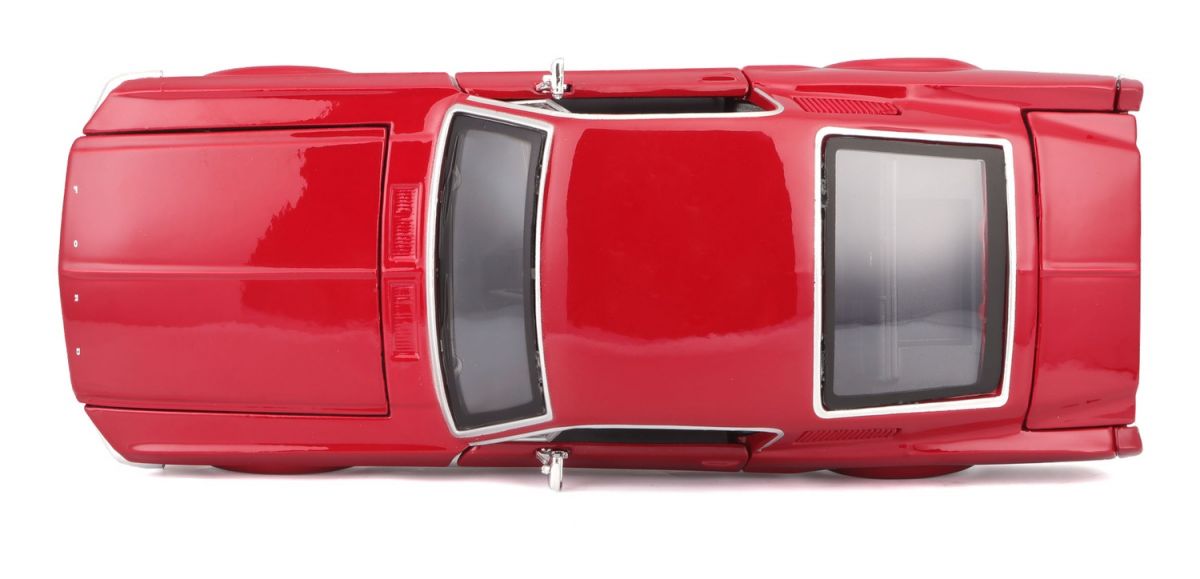 Машинка игрушечная 1967 Ford Mustang GT масштаб 1:24 красный  фото 2