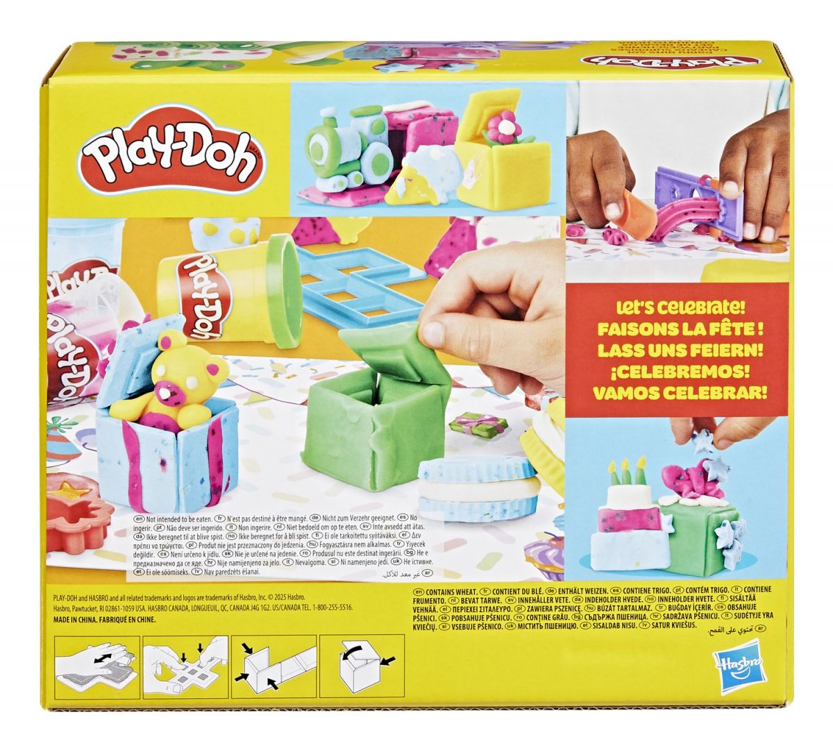 Play-Doh Набор для творчества с массой для лепки Набор подарков для вечеринки  фото 2