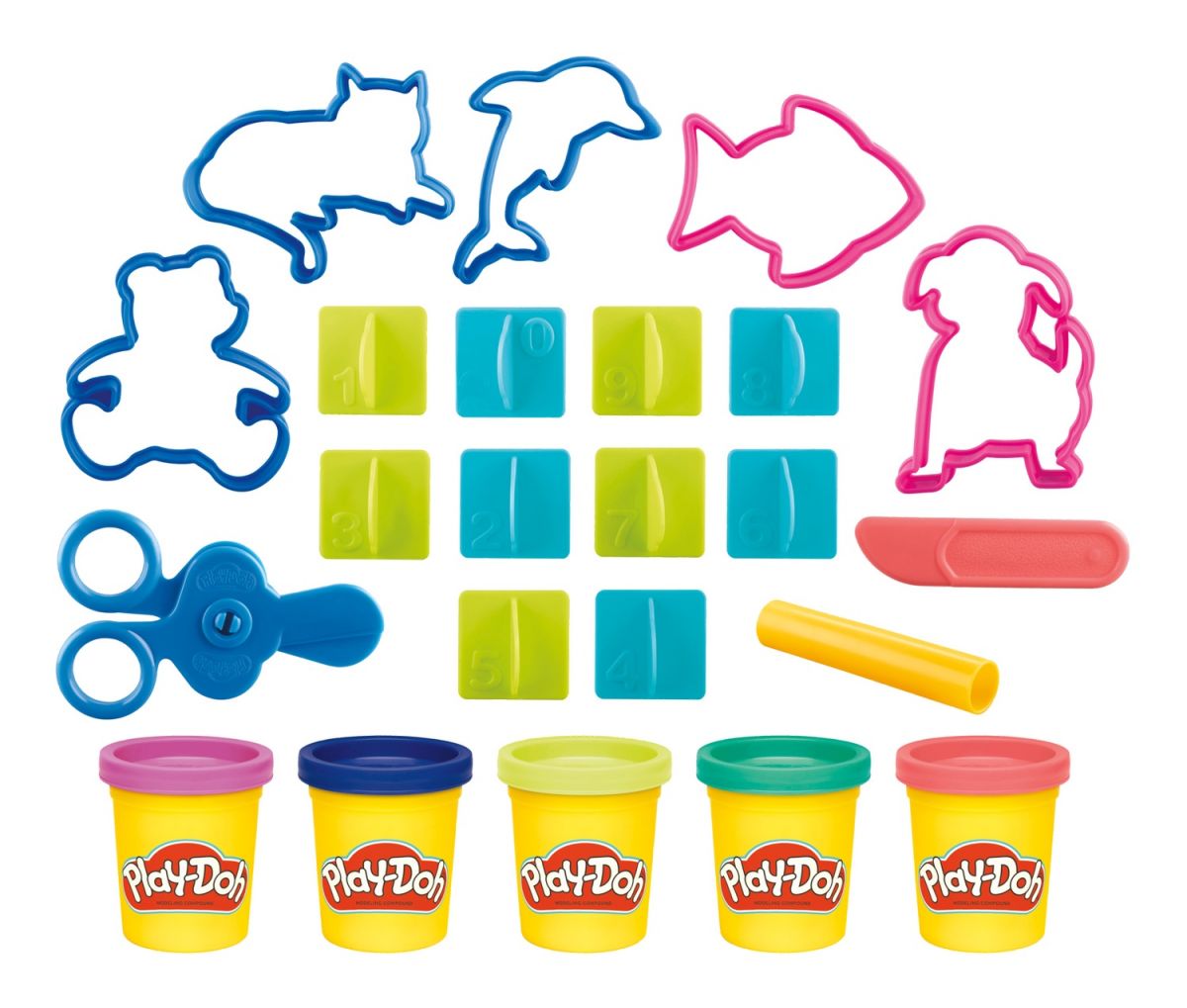 Play-Doh Набор для творчества с массой для лепки Школьные занятия  фото 2