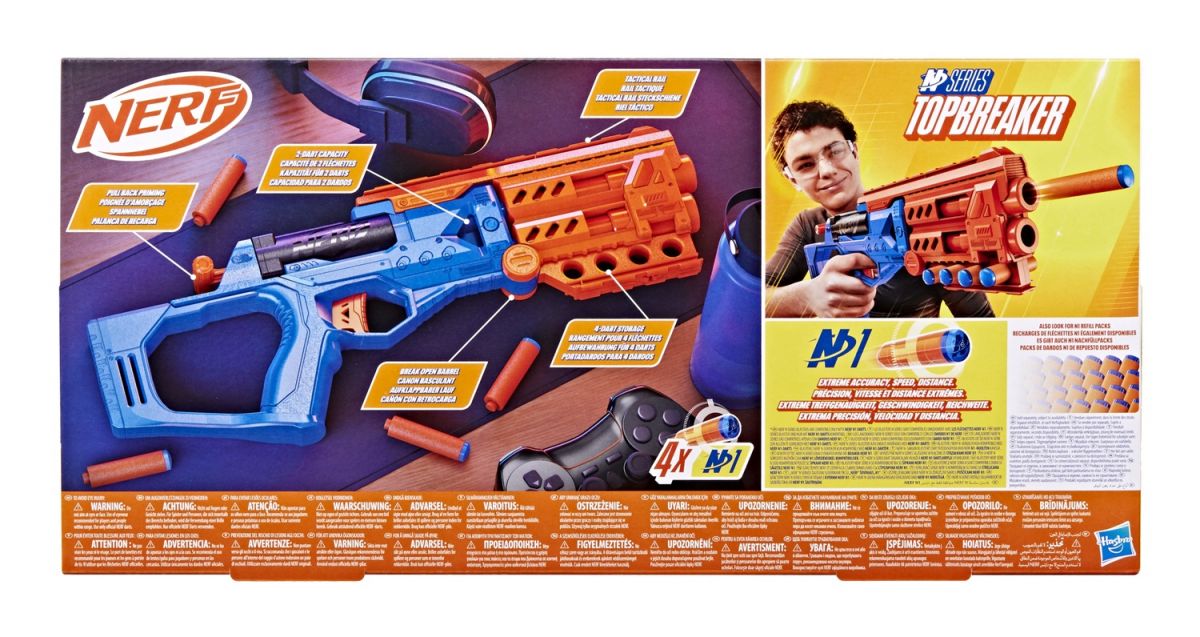 NERF Бластер іграшковий Топбрейкер, серія Nerf N Series  фото 2