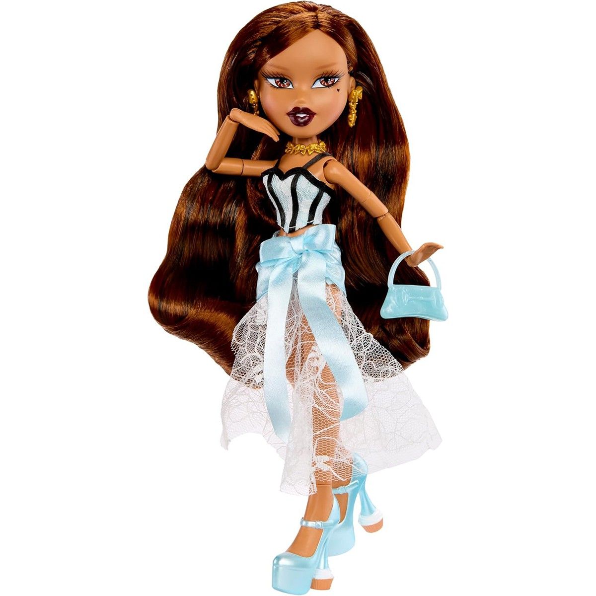 Игровой набор с куклой Bratz серии Stylin' Birthday — Ясмин  фото 2