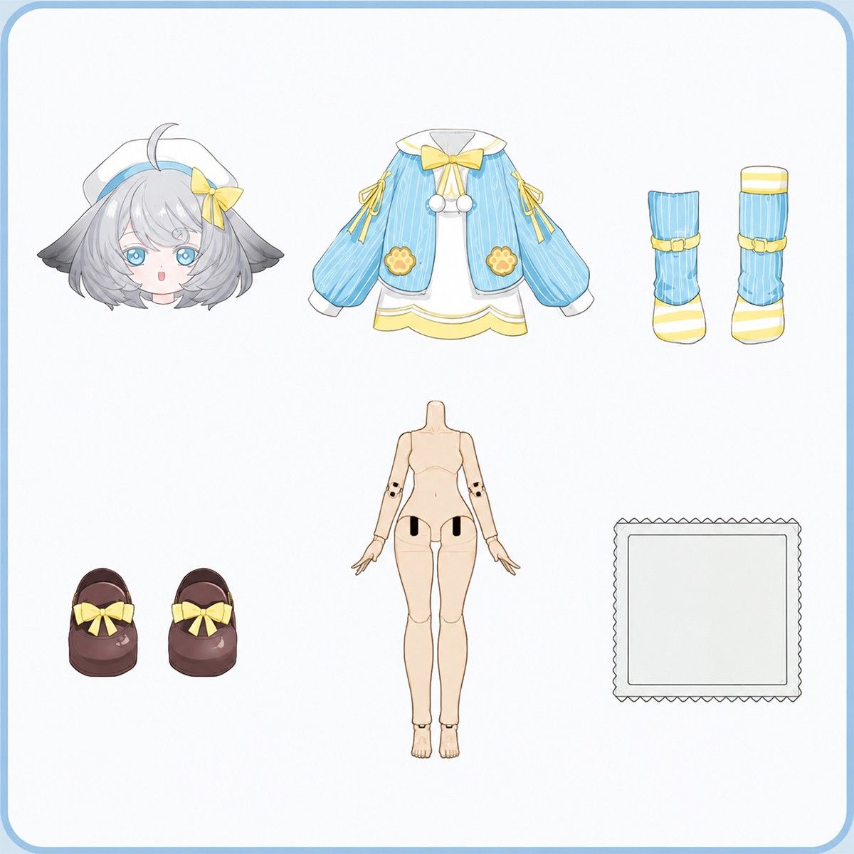 Коллекционная кукла BJD POP TOP MiraiDolls - Звездочки желаний  фото 2