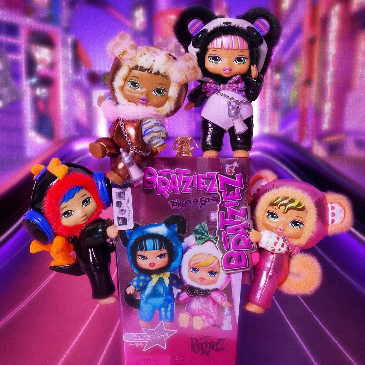 М’яка іграшка-сюрприз на підвісі Bratz серії Bratziez — Токіо стиль  фото 2