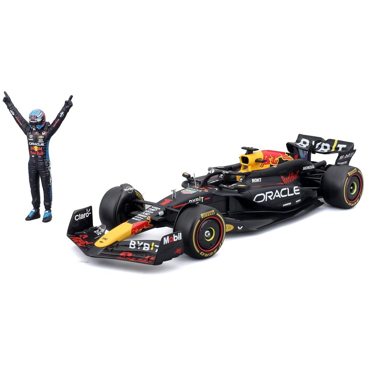 Автомодель з фігуркою – Oracle Red Bull Racing RB20 (2024) (1:24)  фото 2