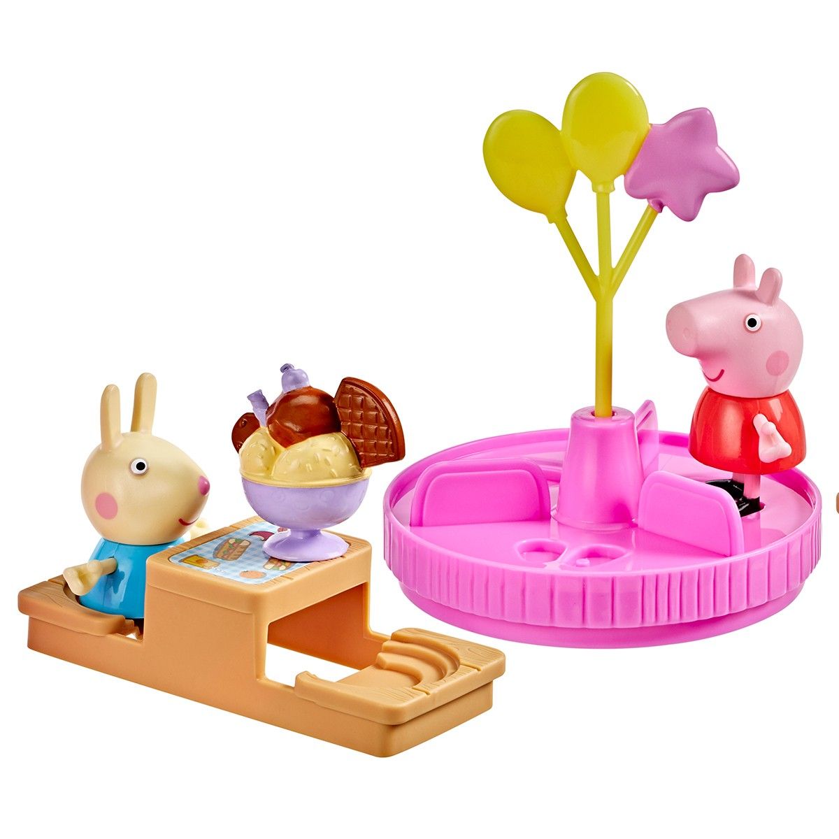 Ігровий набір Peppa Figurines серії Моменти з Пеппою – Карусель і ласощі  фото 2