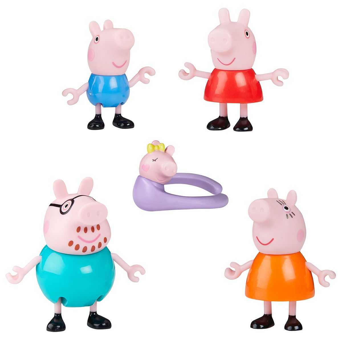 Набір фігурок Peppa Figurines – Велика родина Пеппи  фото 2