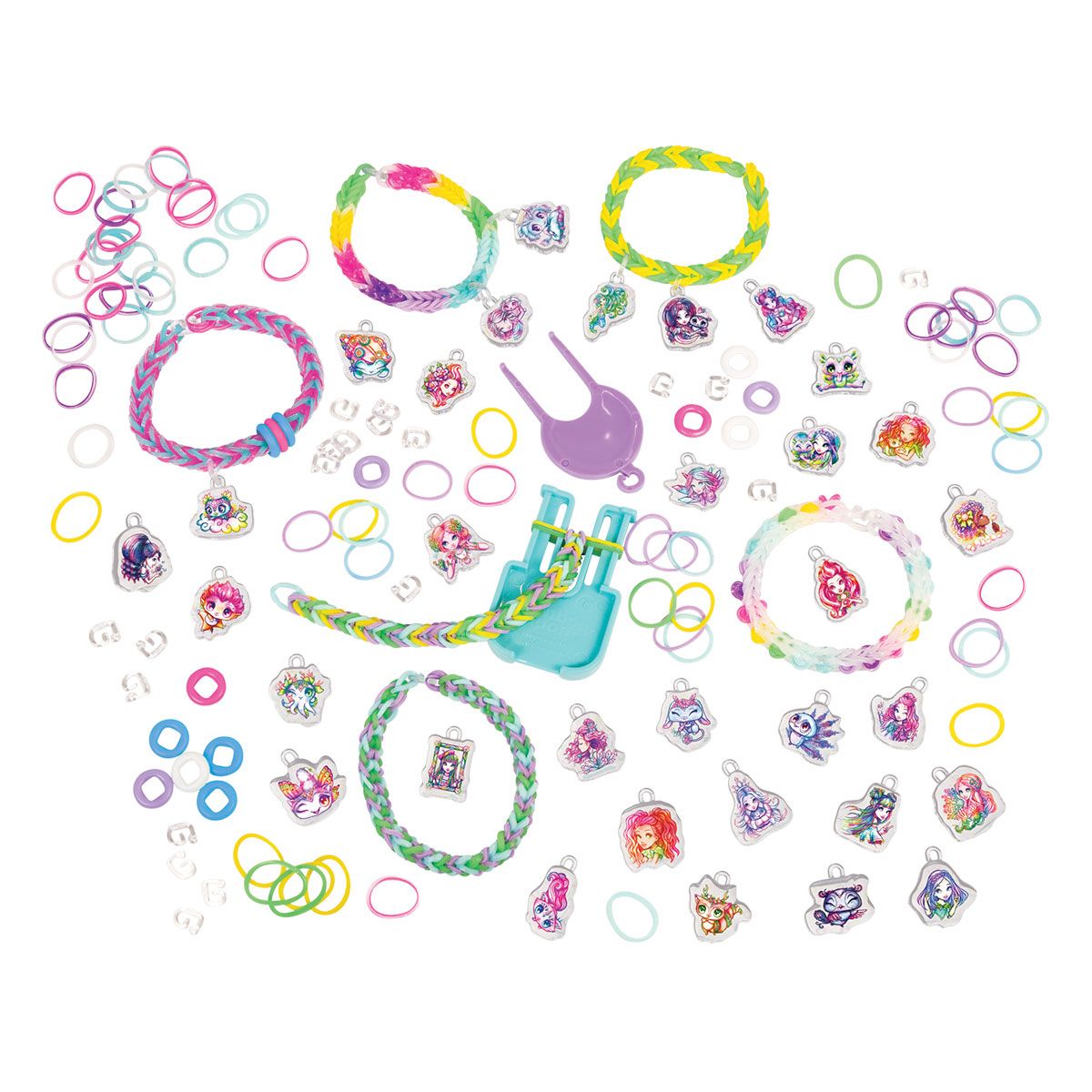 Набір для створення прикрас серії Rainbow Loom™ з підвісками – Небесна фантазія  фото 2