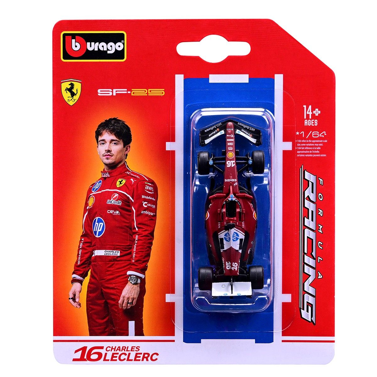 Автомодель - Ferrari SF-25 (2025) (1:64)  фото 2