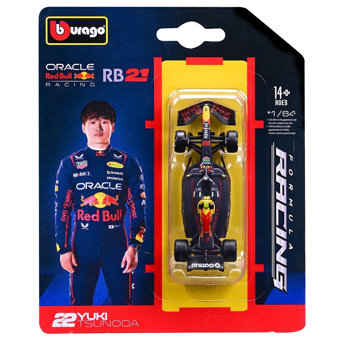 Автомодель - Red Bull Racing RB21 (2025) (1:64)  фото 2