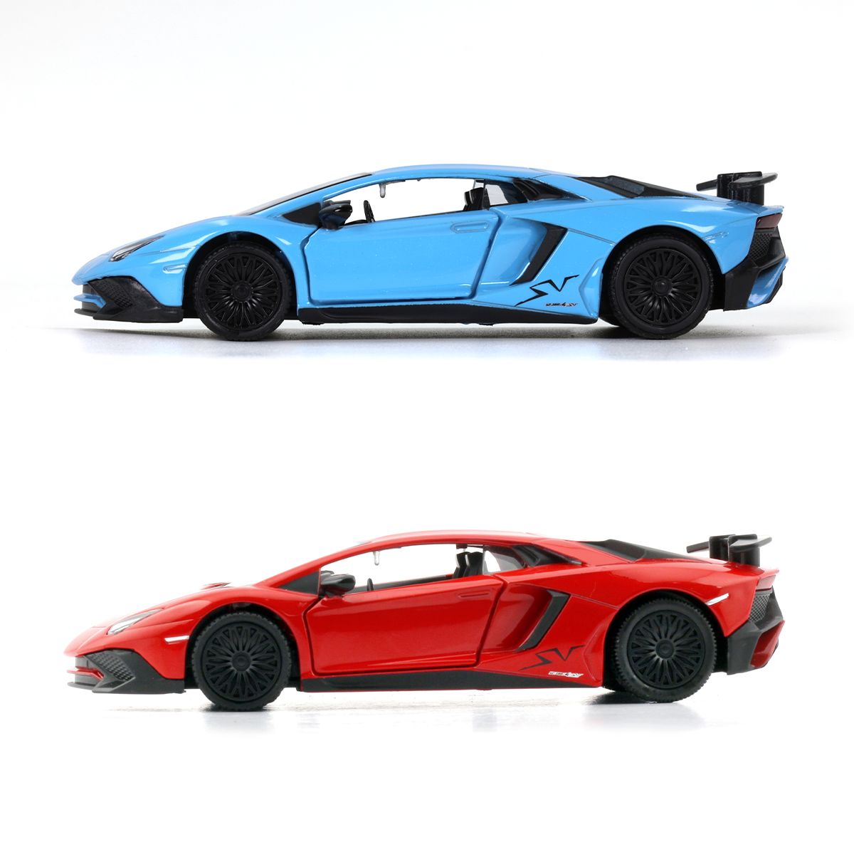 Автомодель - Lamborghini Aventador (красный, синий)  фото 2