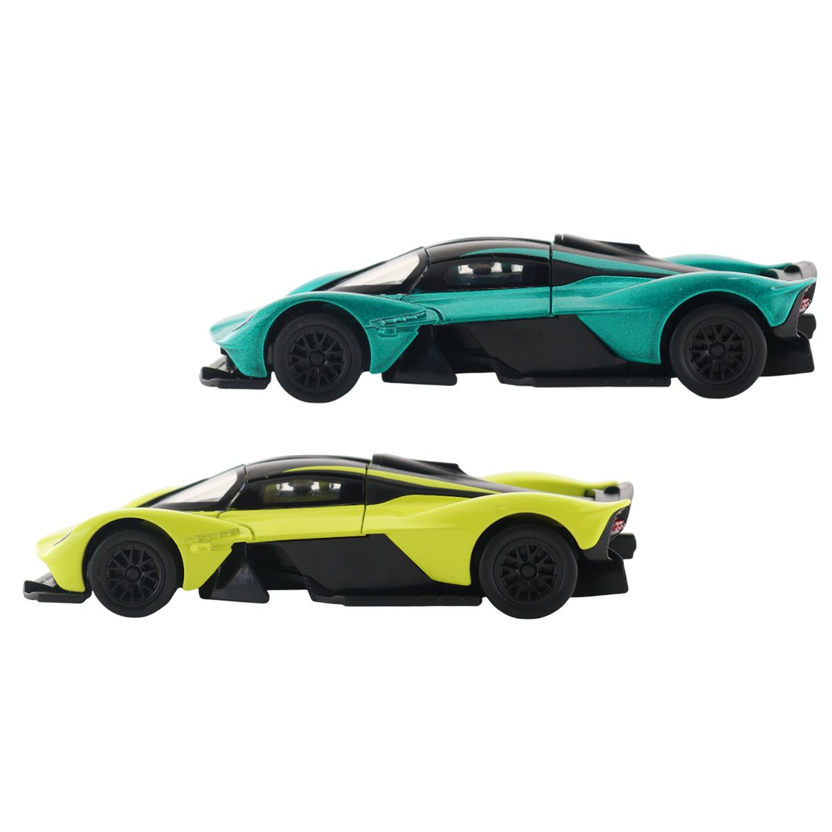 Автомодель - Aston Martin Valkyrie 2024 (зеленый, желтый)  фото 2