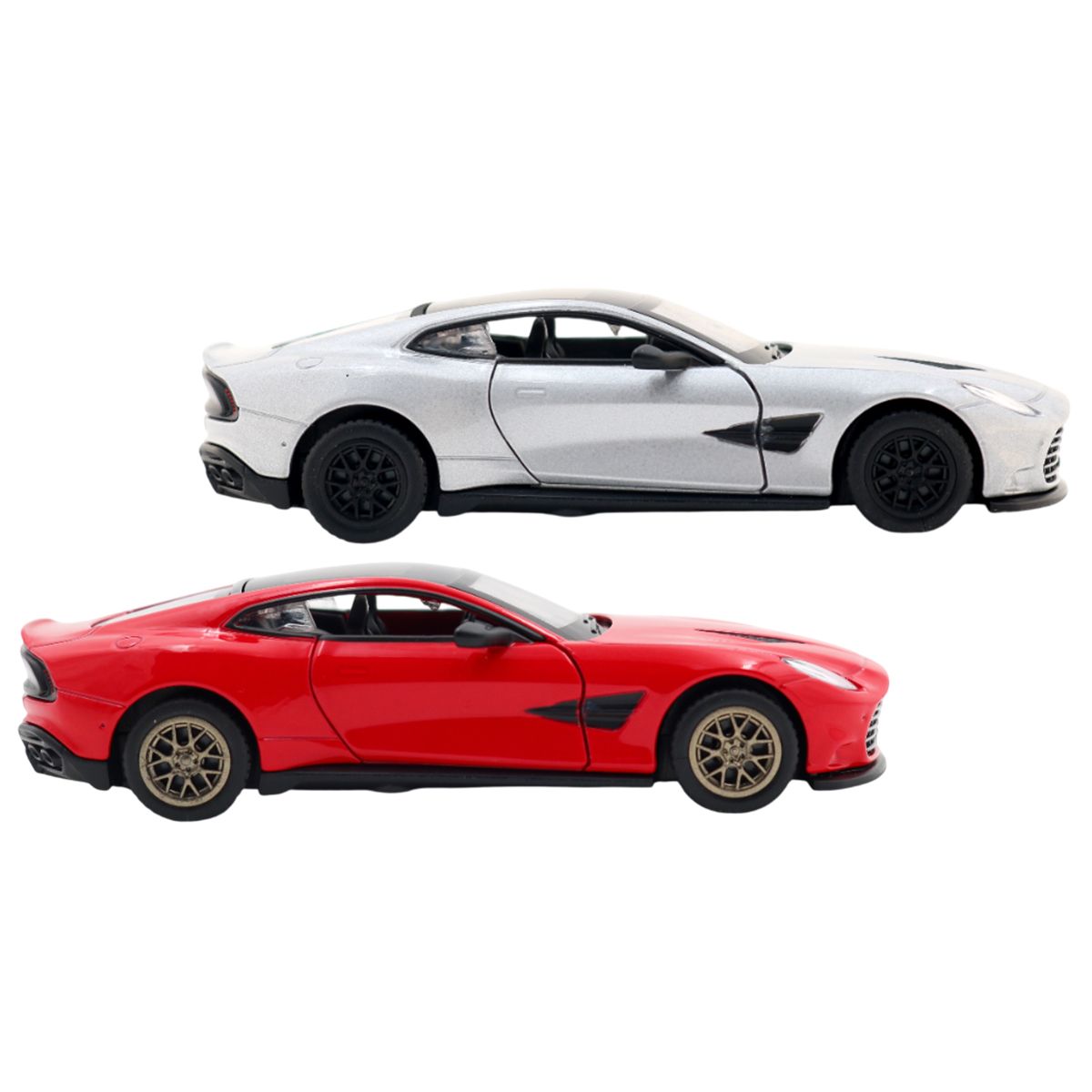 Автомодель - Aston Martin Vanquish (красный, серебристый)  фото 2
