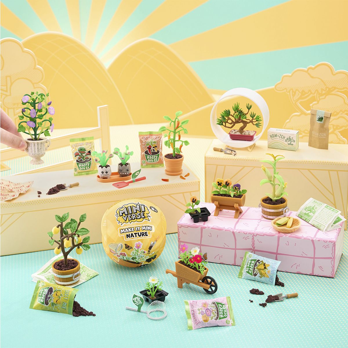 Игровой набор Miniverse серии Nature 3 - Создай мир природы  фото 2