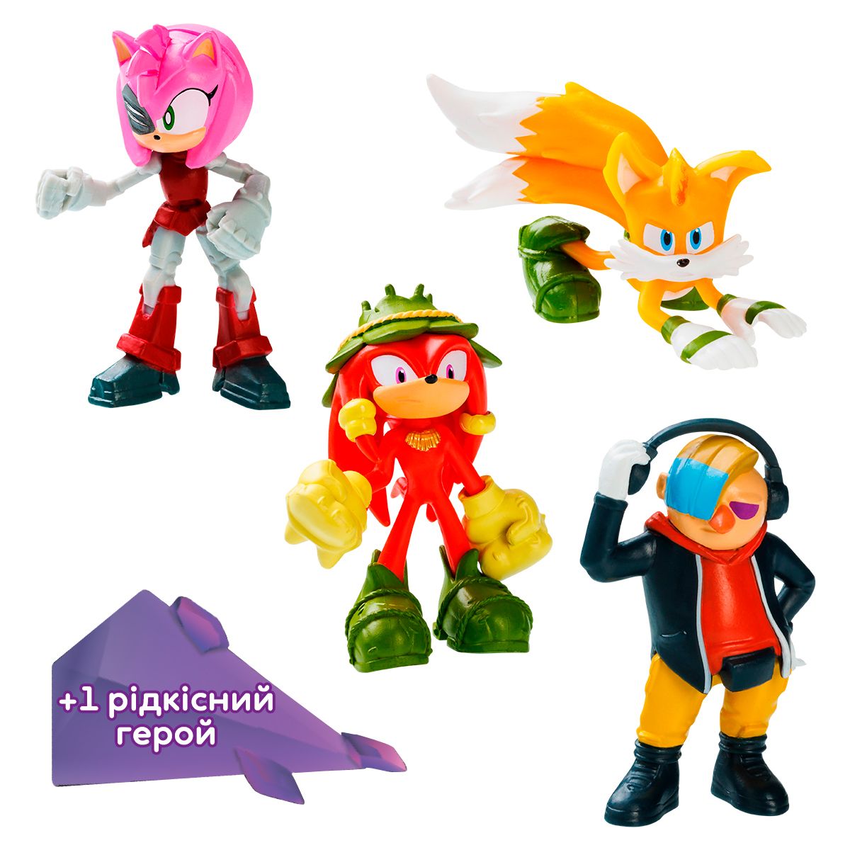 Набор игровых фигурок Sonic Prime – Приключения Наклза  фото 2