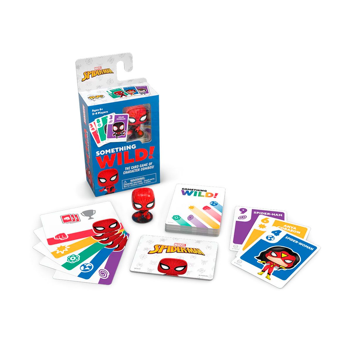 Настольная игра с карточками Funko Something Wild! – Человек-паук  фото 2