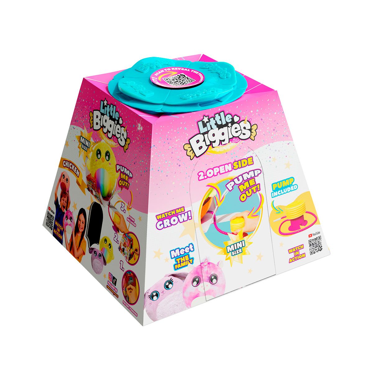 Игровой набор Biggies серии Little Fantasy - Рыба Фугу (надувная игрушка, насос)  фото 2