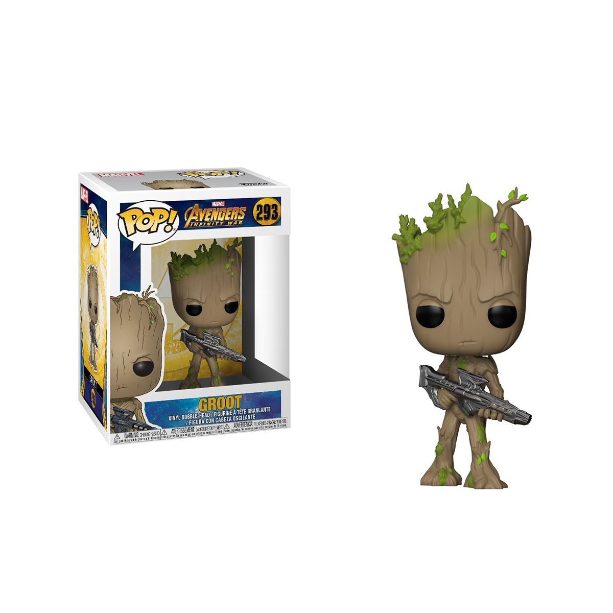 Игровая фигурка FUNKO POP! cерии Война бесконечности - ГРУТ С БЛАСТЕРОМ  фото 2