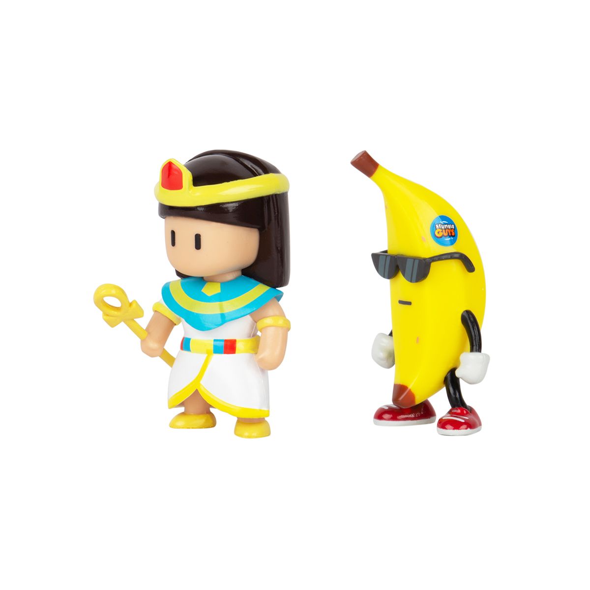 Набор коллекционных фигурок Stumble Guys - Клеопатра и Банан  фото 2