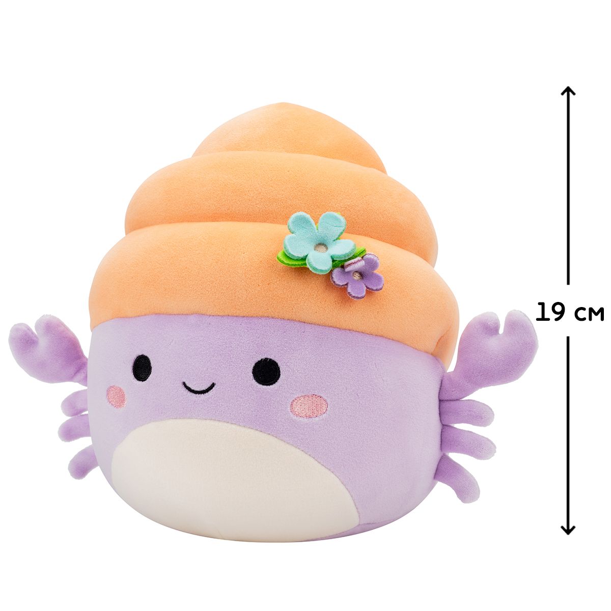Мягкая игрушка Squishmallows – Краб-отшельник Арко (19 cm)  фото 2