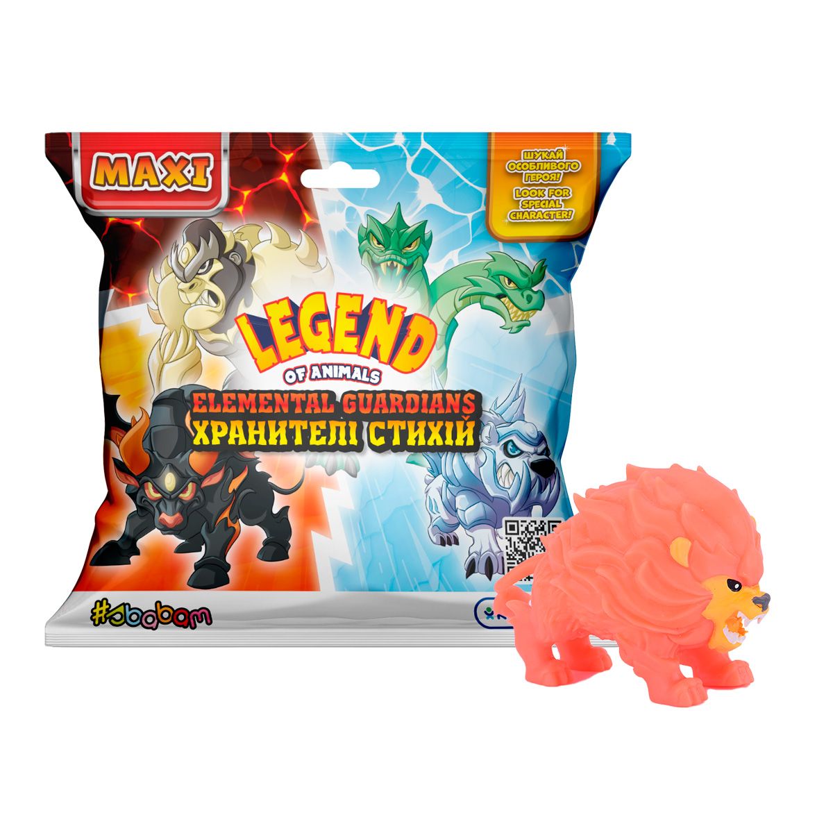 Дисплей стретч-игрушек серии Legend of animals Макси – Хранители стихий (10 шт)  фото 2