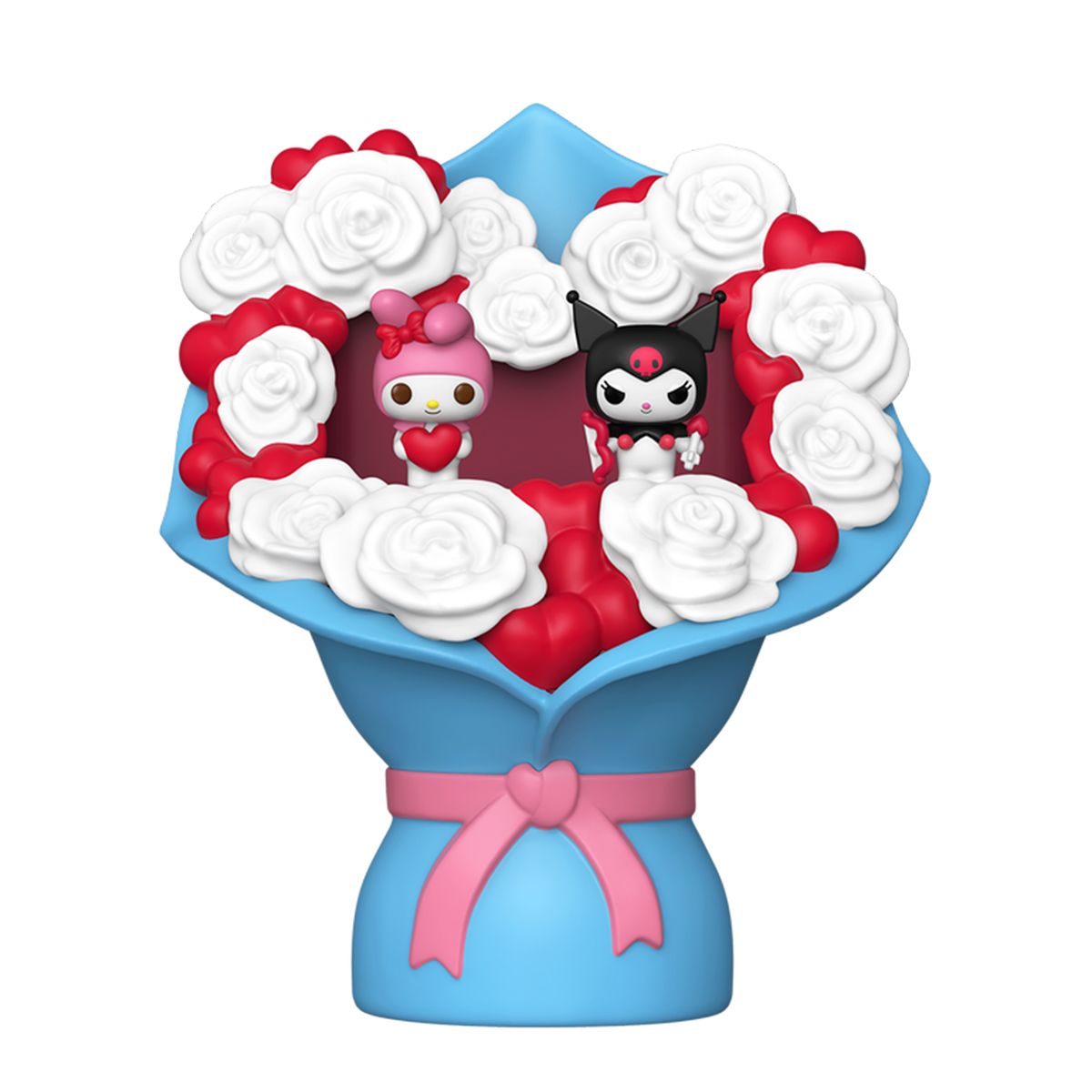 Набір ігрових фігурок Bitty Pop! Bouquet серії Sanrio - Май Мелоді та Куромі  фото 2
