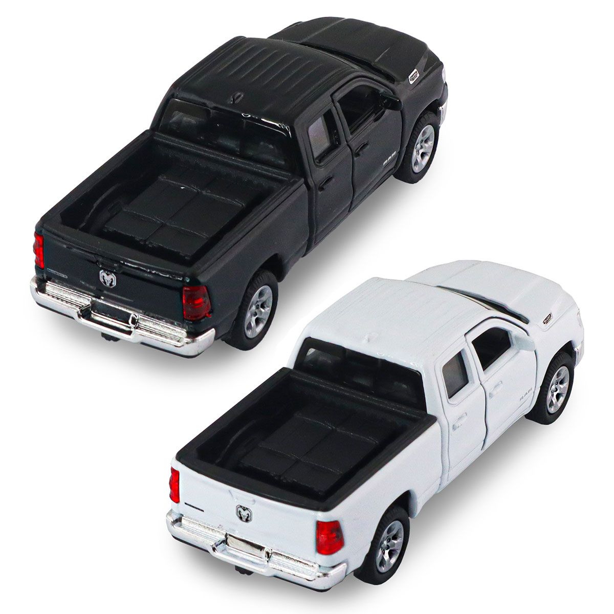 Автомодель - RAM 1500 2019 (білий, чорний)  фото 2