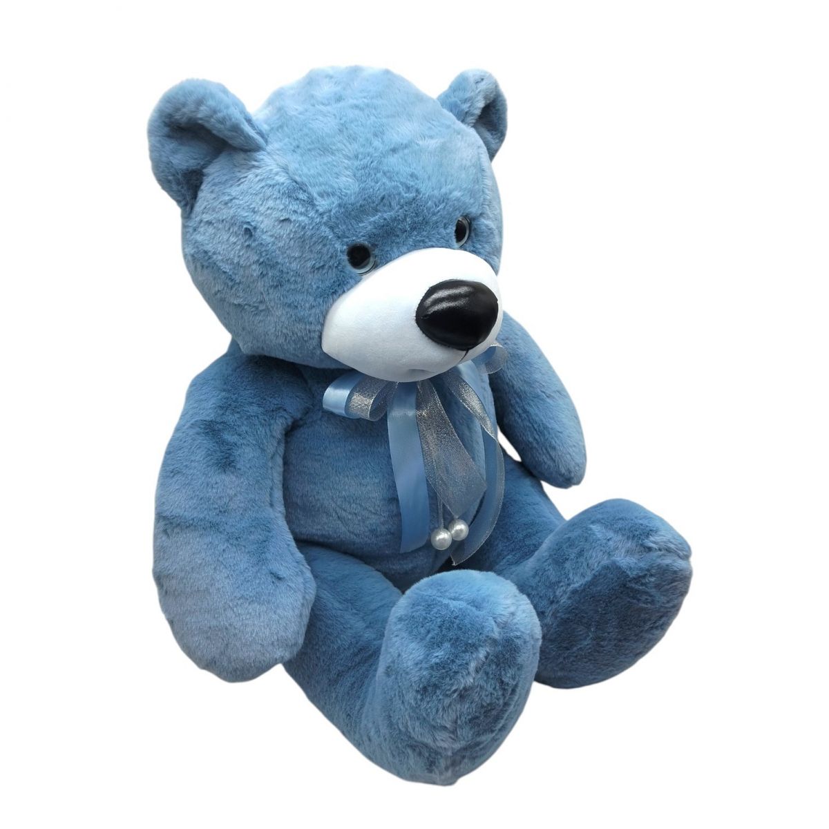 Мягкая игрушка Мишка Teddy Luxury blue 50см  фото 2