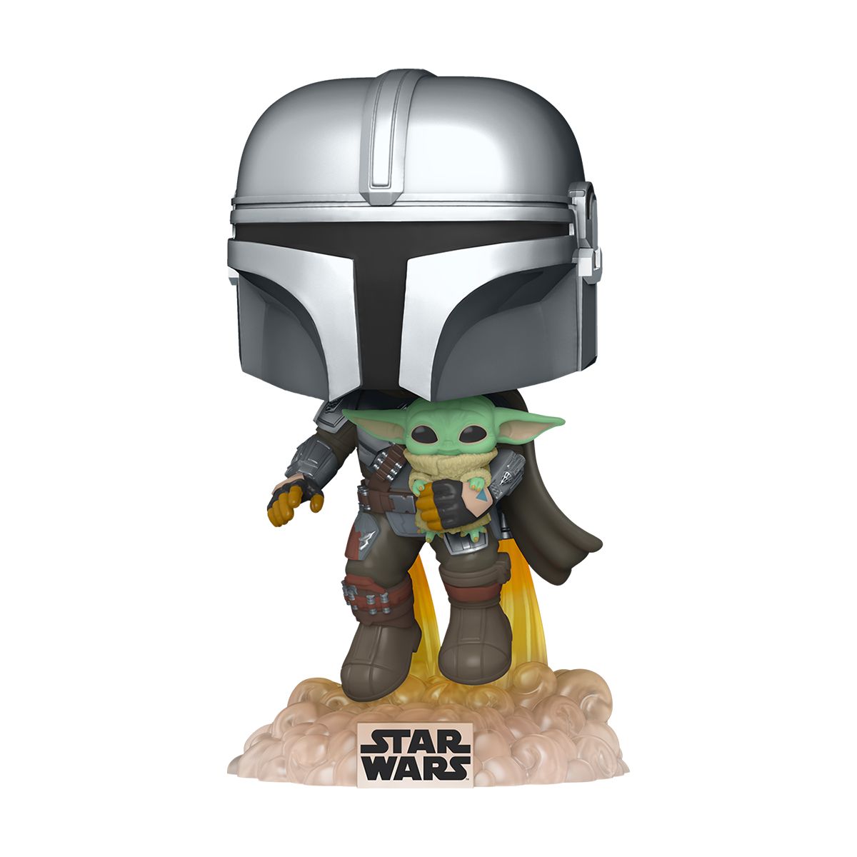 Игровая фигурка Funko Pop! ­ Мандалорец, летящий с малышом  фото 2