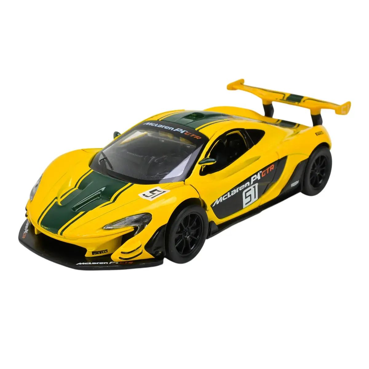 Машина металева АВТОПРОМ 1:31 Mclaren P1 GTR на батарейках зі звуком, світлом  фото 2