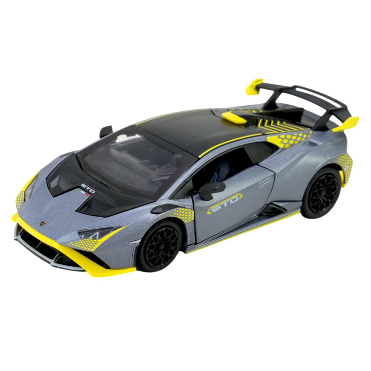 Машина металева АВТОПРОМ 1:32 "Lamborghini STO" на батарейках зі звуком, світлом  фото 2