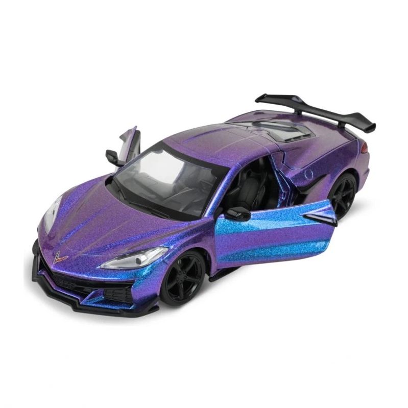 Машина металлическая АВТОПРОМ 1:24 Chevrolet Corvette C8 Z06（2024) на батарейках, звук, свет  фото 2