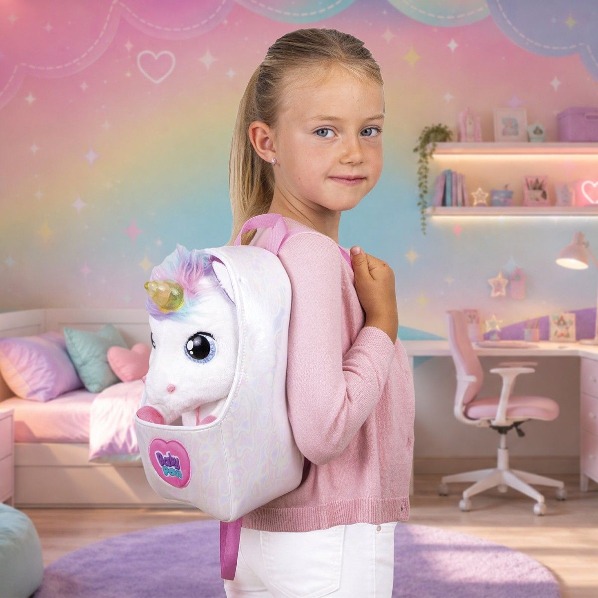 Интерактивная игрушка Baby Paws серии Fantasy — Единорог  фото 2