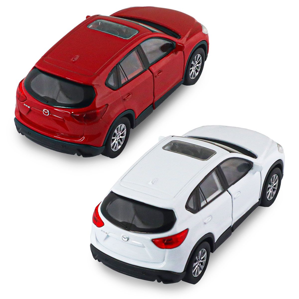 Автомодель - Mazda CX-5 (красный, белый)  фото 2