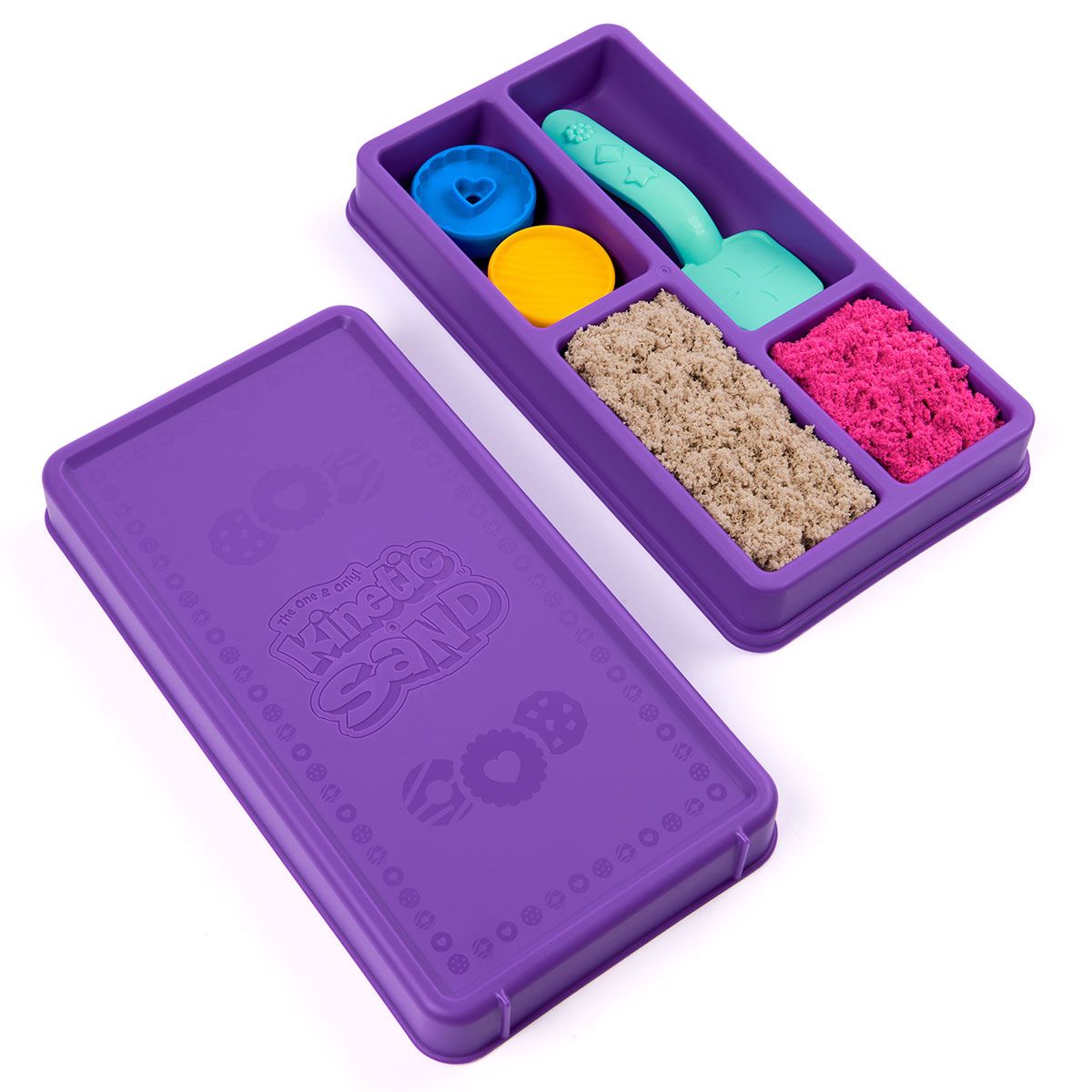 Набір піску для творчості - Kinetic Sand Кольорове печиво  фото 2
