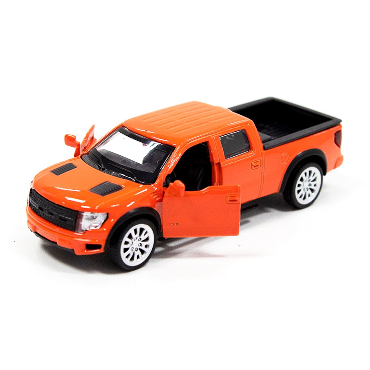 Автомодель - FORD F-150 SVT Raptor (оранжевый)  фото 2