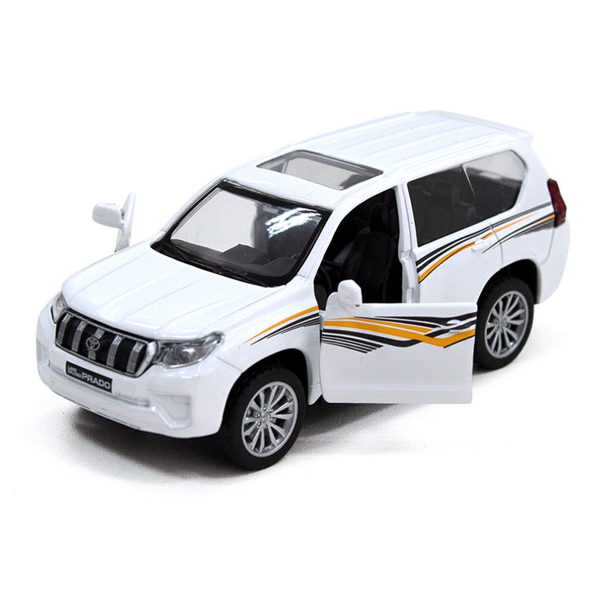 Автомодель - TOYOTA LAND CRUISER (білий)  фото 2