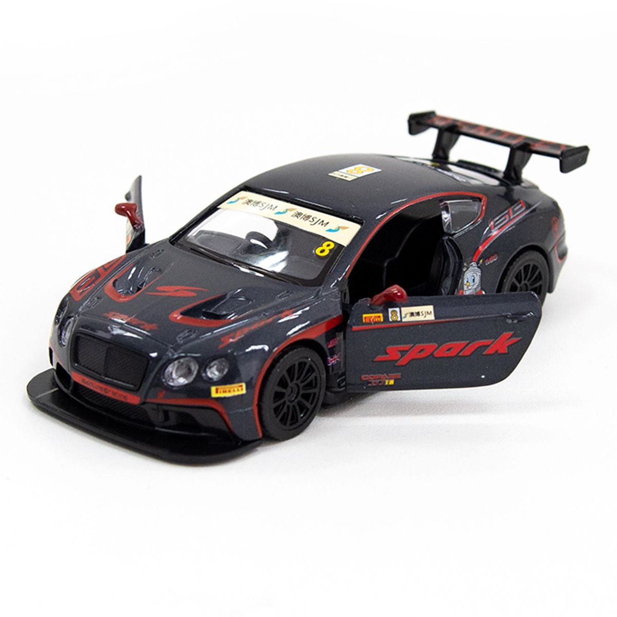 Автомодель - BENTLEY CONTINENTAL GT3 (чорний)  фото 2