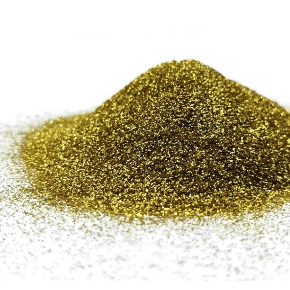 Декоративні блискітки Глітер Aurum Золотий 60 г  фото 2