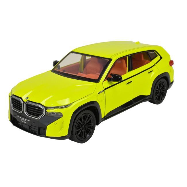 МАШИНА МЕТАЛЛИЧЕСКАЯ "АВТОПРОМ" 1:24 BMW XM (САЛАТОВЫЙ)  фото 2