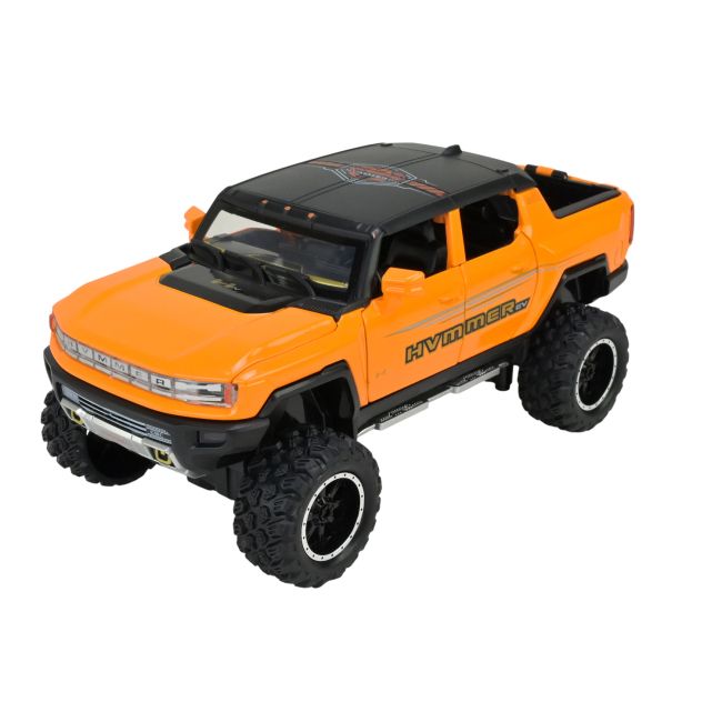 МАШИНА МЕТАЛЛИЧЕСКАЯ "АВТОПРОМ" 1:24 HUMMER PICKUP TRUCK (ОРАНЖЕВЫЙ)  фото 2