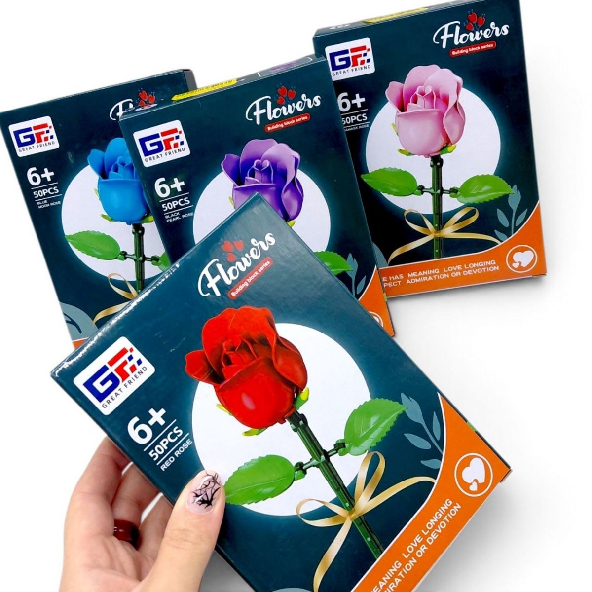 Конструктор "Flowers: Троянада" ФІОЛЕТОВА (ВИД B)  фото 2