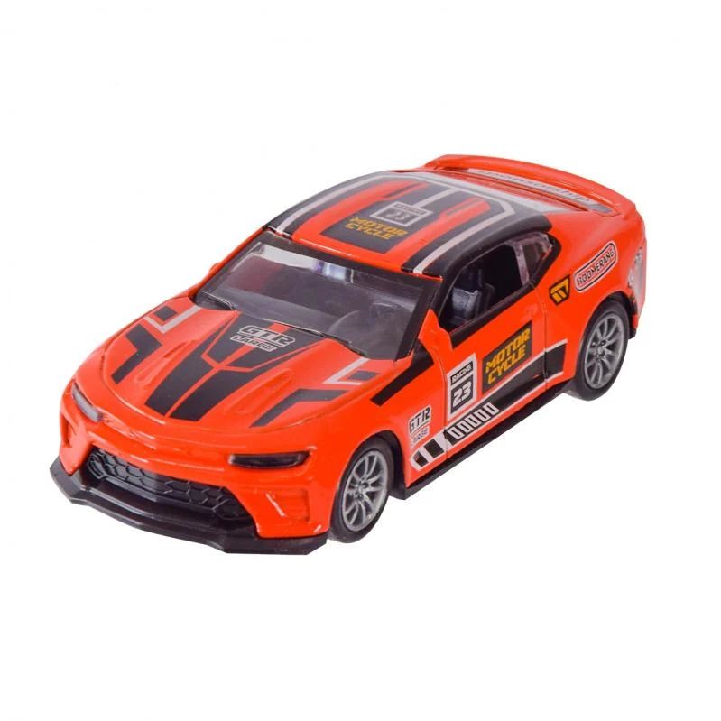 МАШИНА МЕТАЛЕВА "АВТОПРОМ" 1:36 CHEVROLET CAMARO (ПОМАРАНЧЕВИЙ)  фото 2
