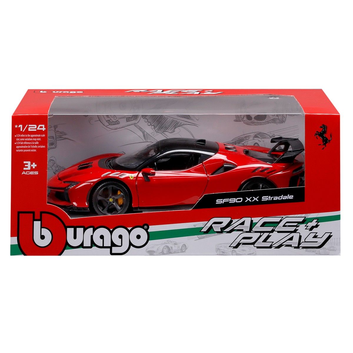 Автомодель серии R&P - Ferrari SF90 XX Stradale (1:24)  фото 2