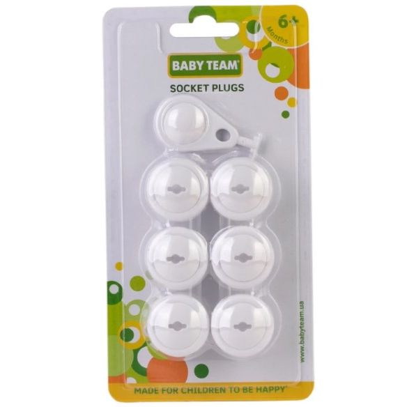 Заглушки для розеток, 6шт.  арт. 7600  фото 2