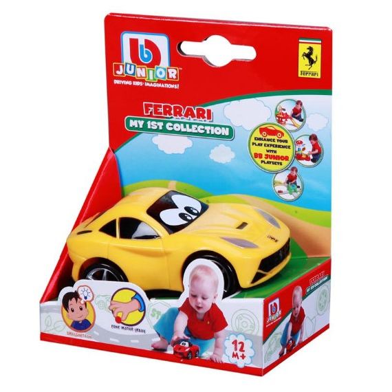 Машинка іграшкова Ferrari (жовта)  фото 2