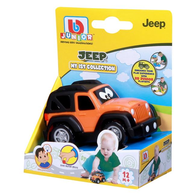 Машинка іграшкова Jeep (помаранчева)  фото 2